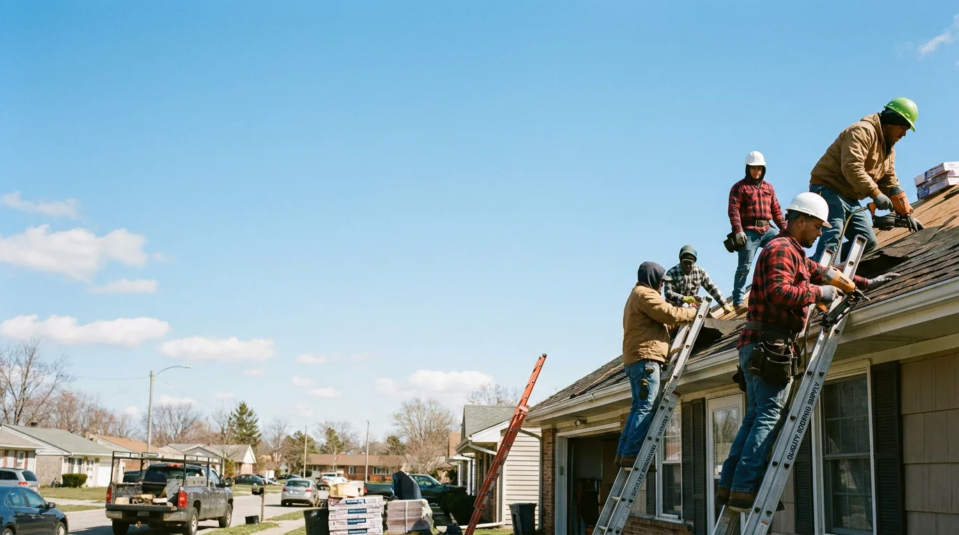 Roofing in Pleasant Valley, IA near me